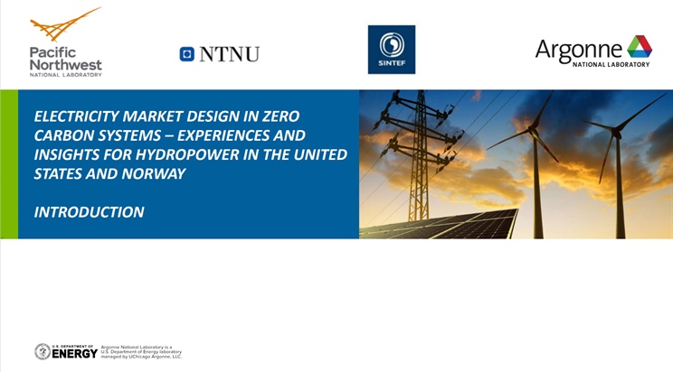 Workshop: Towards zero-carbon power markets