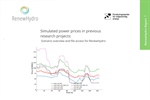 Report on simulated power price data